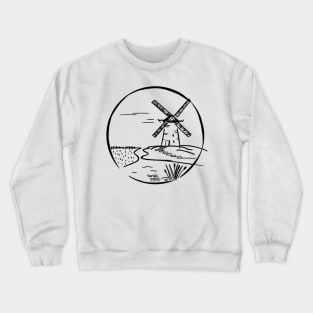 The Netherlands - mill Crewneck Sweatshirt